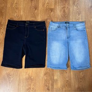 d. Jeans Jean Shorts Tummy Support Bundle